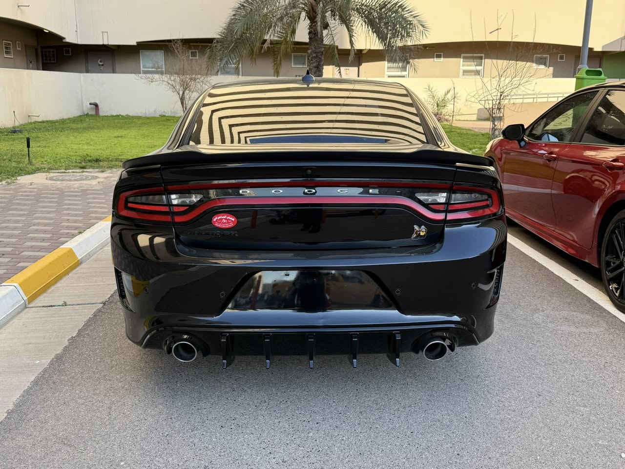 السلام عليكم ورحمة الله وبركاته دوج جارجر سكات باك 2023 LAST CALL النداء الاخير اعلى فئة بالجارجر فول بدون رقم 
المواصفات:.

1-بصمه +تشغيل عن بعد
2-فتحه سقف
3شاشه كبيره
4- لايت زنون 
5-لد متغير الالوان
6-كشنات تدفئه
7-كشن جلد
8-مثبت سرعه
9-رادار امامي
10-اربع انضمه قياده SPORT ,TRACK ,ECO -NORMAL 
11- نضام الدرفت+تقفيل وياله 
12-شحن تايبسي 
13-قطعتين تبريد
14-ماشيه 38الف
15-حادث حرق في الضفيره مالت المكينه صبغ بنيد فقط
16-كشنات تبريد
17-تخم تاير بالكارتونه قبل شهر
18- السياره مابيها اي نقص ربع متصرف عليها 
19- كامره خلفيه
20-حساسات خلفيه
21-استيرن كهرباء
22-كشن حضن
23-شفتات ستيرن
24-كشنات كهرباء

السعر:245$وبيه محال للطيبين

اللاستفسار اكثر :***********
