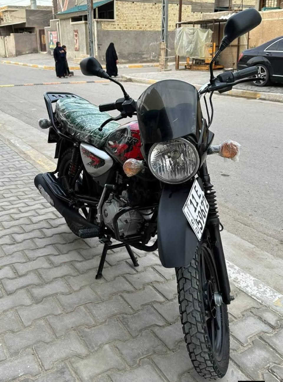 سلام عليكم دراجه لبيع رقم نكليزي شوفت عينك محتاج الله شاهد وريد بيع ابغداد المشتل ‏‪***********‬‏ ابي وتساب سعر 1800وبيهه مجال حك جيه
