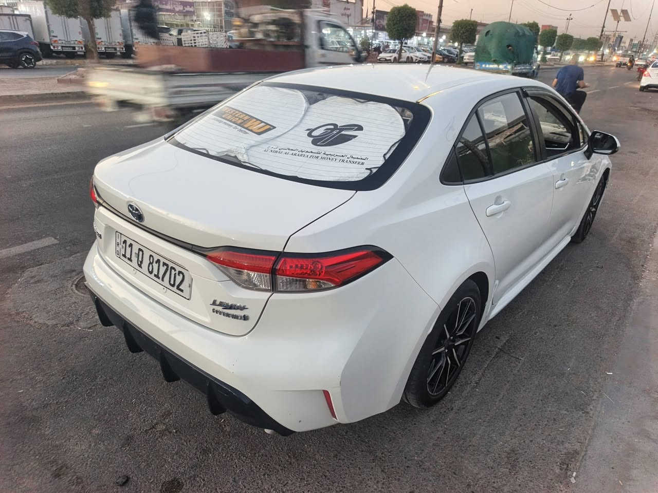 السلام عليكم كورلا s موديل ٢٤ ماشيه ٦٥ بيها صبغ جاملغ وربع باب بدون دواخل السعر ١٣٥ عنوان بسمايه ‏‪***********‬‏
