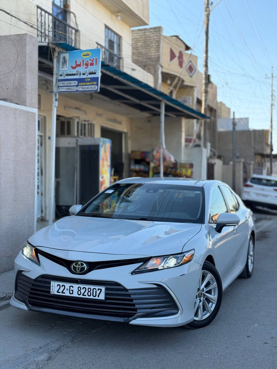 السلام عليكم
#للبيع 

كامري 2023 أمريكي 

رقم أربيل هزه جديد

الحاله قطعه صبغ 

ماشيه 43 ألف ميل 

مواصفات Le 

رادار امامي 

رادار جانبي 

نقطه عمياء 

تحديد مسار 

وضعيات قياده

تبريد لمس 

تحكمات 

اشاير بالمري 

باقي مواصفات معروفه 

مكان السياره بغداد 

الاستفسار على الرقم التالي 

***********
