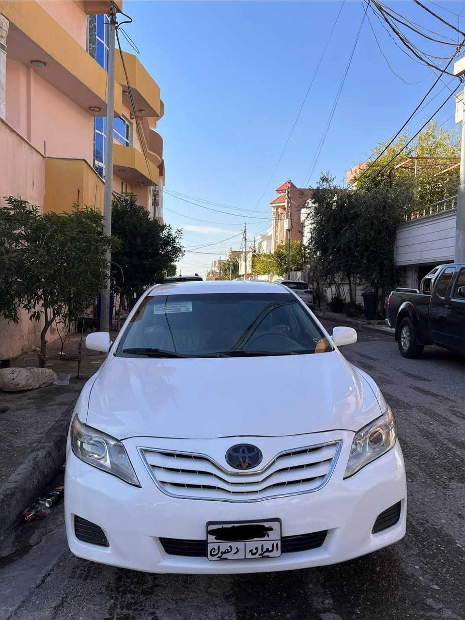 سياره كامري2010بئ سبغ شه رت ساره يا جديده هه يكه لئ وئ يئ جديده خو ربعا مه سره في سارئ دا نينه تخما سنگو بشتا ژي جديده هه ر چار تايره جديدن گئرمه كينه ژي شه رت جديدن غورامه ژي 600دولار يئل سه ر ره قه م دهوك به س ره قه م يئ كه فنه تحويل شه رت سعر سارئ118وه رقه و مه جال هه كه مشته ري بي وه ره خاص يان ته له فونئ بكه *********** دهوك, العراق
