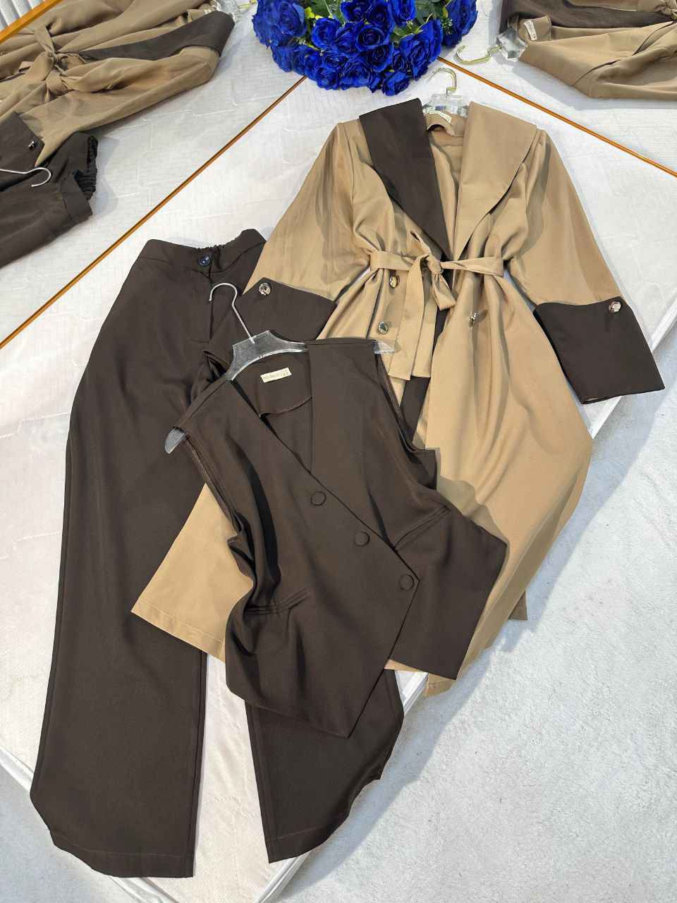 ❤️ ﷽

الكولكشن الرمضاني يبدأ من هنا 💐 

ووصل الجمال وترند الموسم😍❤️

طقم ٣ قطع 
الخامة دابل تركي 

قياس   38 40 42 44 46 48

السعر ٤٥ كركوك, العراق


**إذا كنت صاحب هذا الإعلان وتريد حذفه لأي سبب، رجاءا أرسل رسالة إلى الدعم الفني**