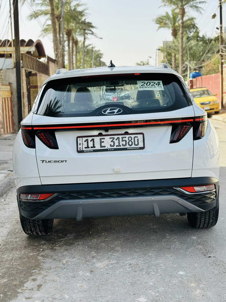 توسان 2024 خليجية – للبيع
▫️ تحويل ثاني يوم باسمي 

مبدل رواجز فقط 

▫️عداد المسافة : 49 الف 

▫️ السيارة جاهزة بالكامل

مكفوله من تبديل وصبغ والبارد 

▫️ فقط بيه رصعه اصبعين 

المواصفات:

✔️ محرك 2000cc (دوش)

✔️ قطعتين تبريد

✔️ شاشة كبيرة

✔️ تحكمات على المقود

✔️ مثبت سرعة (كروز)

✔️ أنظمة قيادة: سمارت / ايكو / سبورت

✔️ سايد بريك كهرباء

✔️ أوتو هولد

سيارة استخدام شخصي ونظيفة

السعر 212وبيه مجال 

مكان السيارة: بغداد 

***********
