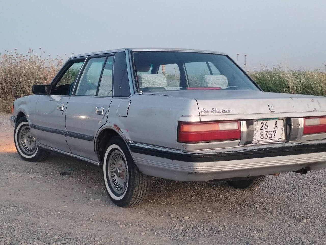 السلام عليكم 
للبيع فقط سوبر85 گير محرك شرط ففتي   رقم صلاح الدين دولي- تحويل- صدر طخم تايرات جديد سياره جاهزة مكان السياره الشرگاط اسديره ***********
