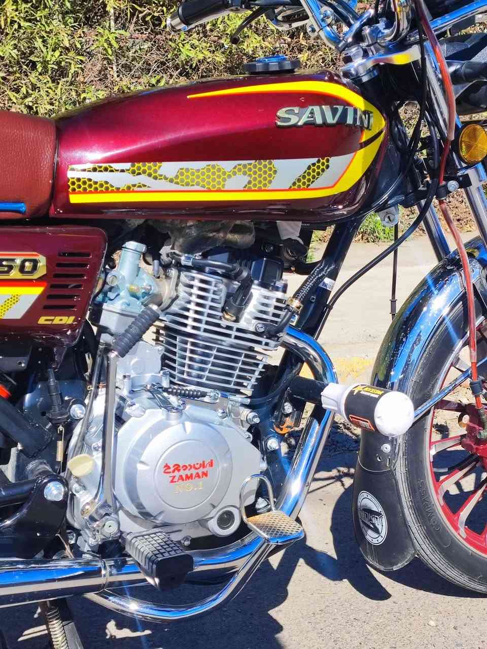 السلام عليكم
ماطور سيفان موديل 2025
سلف 
ويل كب 
منفيست بدون رقم 
حجم المكينة 150cc
5 گير 
الماطور مزود درع ستيرن اصلي + درع محرك واضافات اخرى  وعلى وضع الشركة
السعر 825 الف 
مكاني موصل ايسر 
للتواصل ***********
