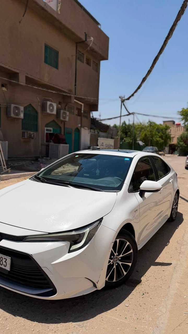 كورلا هايبرد وارد صيني للبيع
كفالة عامة عده شخوط بسيطة بالدعامية الامامية
رقم بغداد بأسمي
الموديل : 2024
ماشية 39 الف
المواصفات : 
فتحة سقف
شاشة كار بلاي
تحديد مسار
دشبول ديجيتال
3 وضعيات قيادة
مثبت سرعة
Auto hold 
حساسات امطار 
حساسات انارة
حساس مانع اصطدام
كشنات مخمل 
السيارة جاهزة وجديدة 
مكان السيارة كربلاء 
للاستفسار اكثر الاتصال على الرقم 
***********
