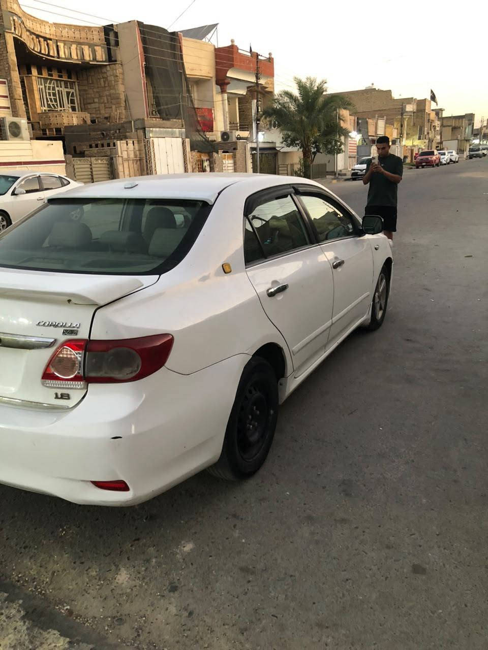 السلام عليكم للبيع فقط
كورلا 2012 
محرك 1800 
چاملغ أيسر مبدل والايمن بي صبغ وجزء من البنيد قليل
 طخه في الصندوق راجعه بارد 
 السياره بيها نواقص بسيطه تحب تصلحه او ينزل من سعره بكيفك
 السعر 115 ورقه وبيه مجال بسيط 
العنوان بغداد الحسينية الراشديه 
الرقم***********@

