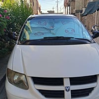 سياره دوج كرفان موديل2007 سبعه راكب بتره محرك 3300  هزه جديده سنويه 20...