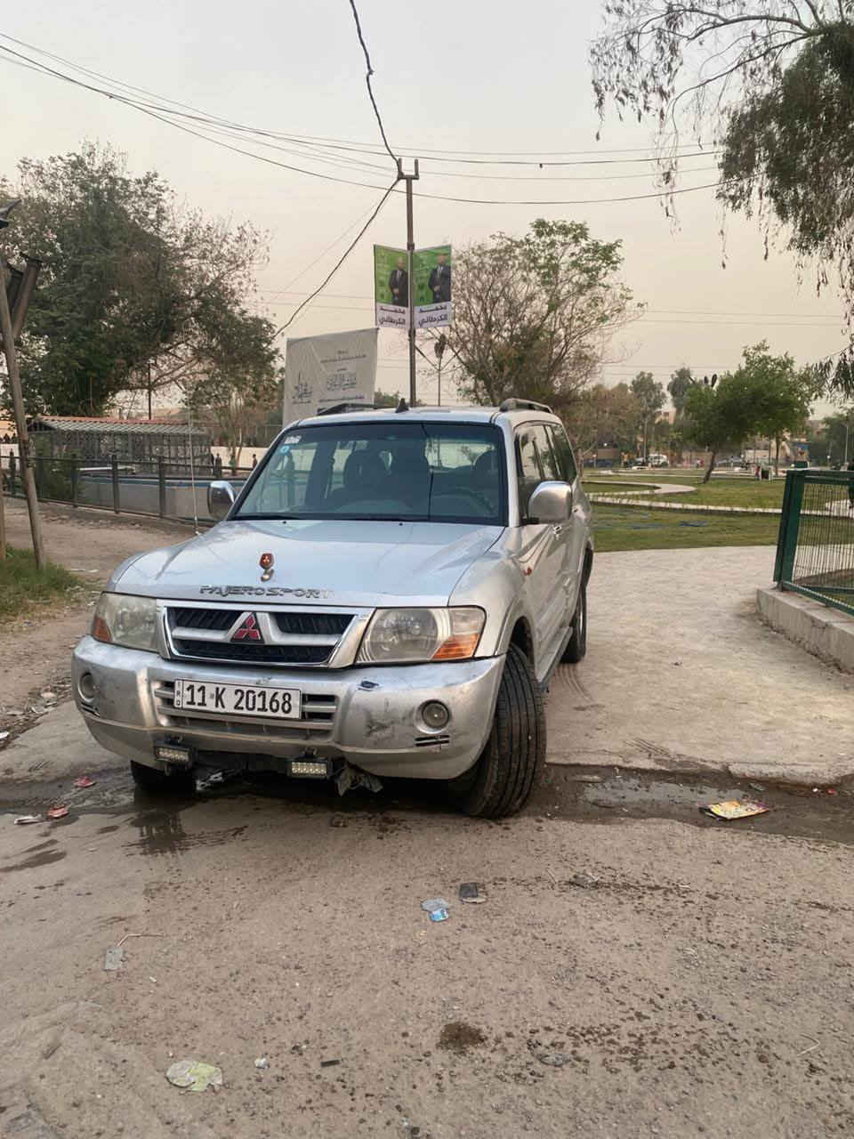 السعر : 78 $ للبيع اوالمراوس
باجيرو 2002 خليجي مكفوله من الضربه مكينه 3 بلادي 
*********** واتساب بغداد ابي غريب - الزيتون
