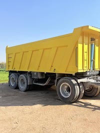 مقطورة • طول ٧م • تاير نص عمر