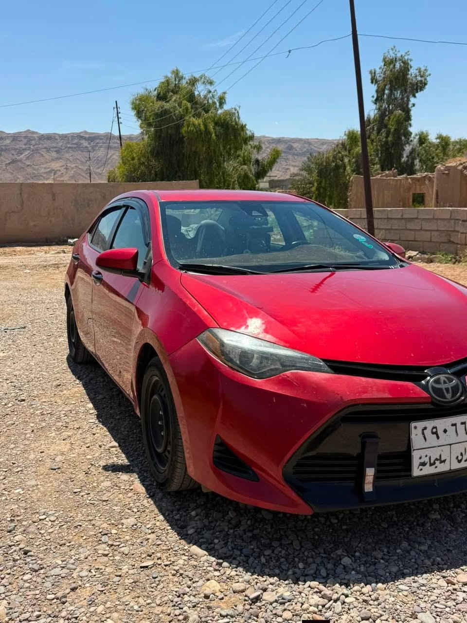 السلام عليكم
🔻‏🇯🇵Toyota Corolla

🔴موديل 2017 

🔴وارد امريكي 🇺🇸

🔴رقم سليمانيه 

🔴فئة LE

🔴نص فول السياره

🔴 محرك 1.8

🔴باتري جديد

🔴صدر امامي والصدر الخلفي جديد 

🔴محرك وكير بلاد مامفتوح

🔴منظومة تبريد كورلاه2023 تبرد ثلج 

🔴منظومة بانزين  /  جديد

حادث اربع قطع

[السياره بدون دواخل بدون لغود ولا شواصي ولا ايرباك )

🟥(السياره على البلاد
) (بدون ايرباك)

📍العنوان كركوك الحويجه …

التواصل‭*********** 

سعرها 118$وبيها مجال للشراي
