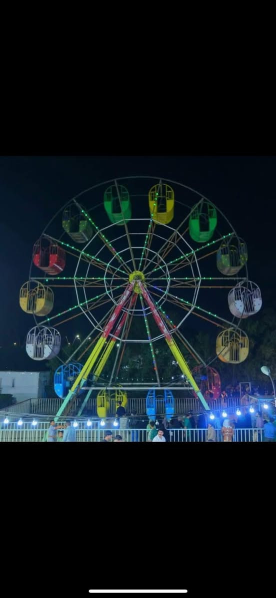 تعلن إدارة مدينة العاب أرض الأحلام الئ عوائلنا الكريمة الدخول مجاني وبل اظافة الئ 10 بطايق ب ٥٠٠٠
هاذا العرض ساري رافد ألعاب النعمانيه


**إذا كنت صاحب هذا الإعلان وتريد حذفه لأي سبب، رجاءا أرسل رسالة إلى الدعم الفني**