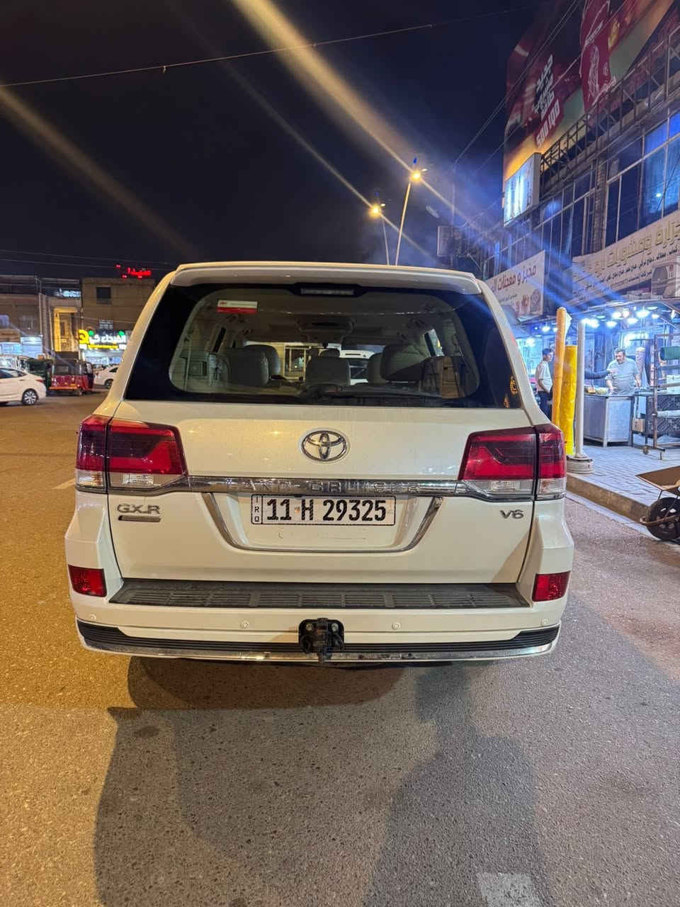 سلام عليكم 
لاند كروز موديل 20 سياره مكفوله كفاله عامه ماشيه 95 الف سياره بريميه وجديده بمعنى الكلمه وسياره 6 سلندر واي استفسار اتصل ***********
العنوان بصره وتحويل ثاني يوم
