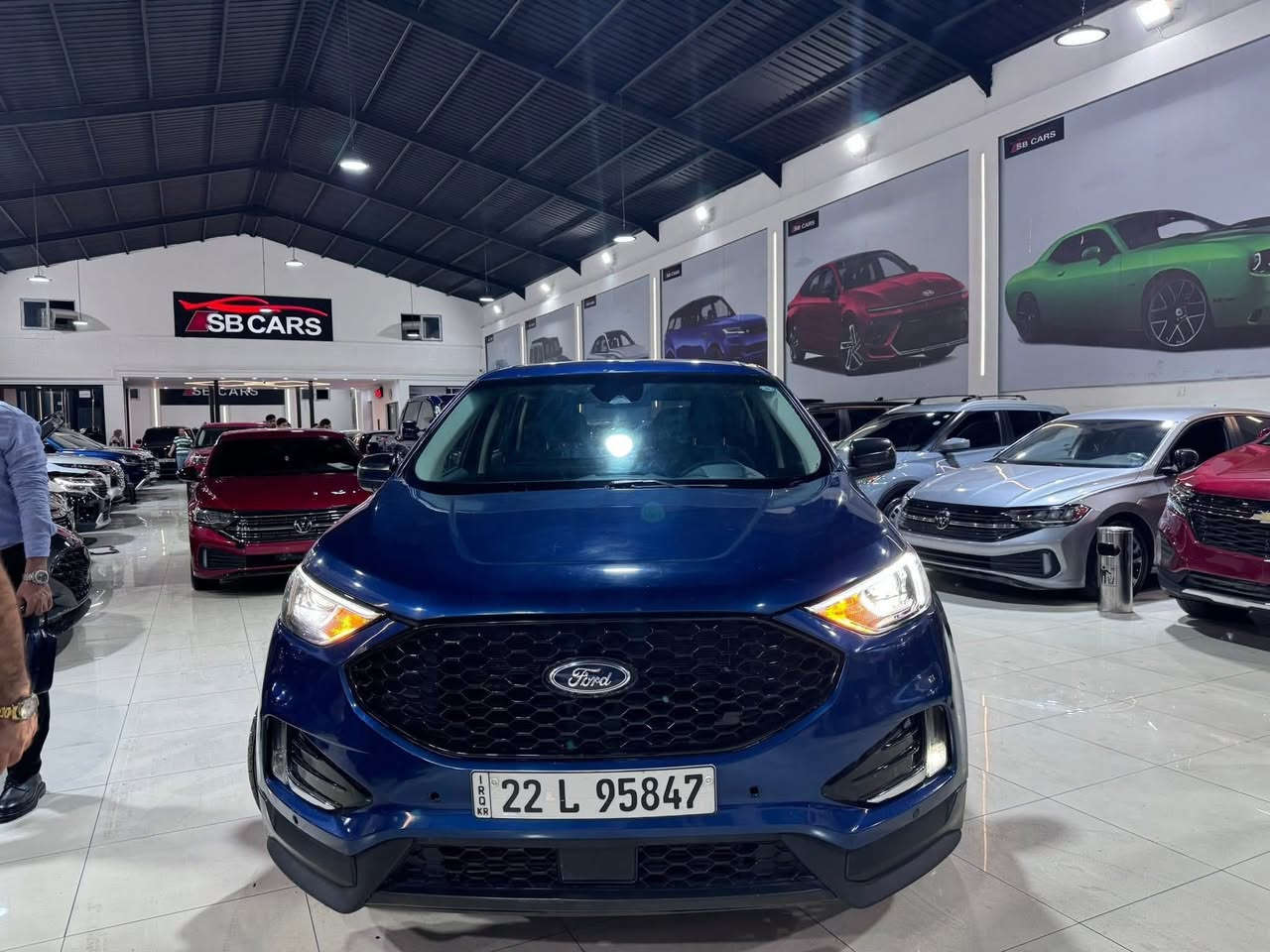 Ford edge 2022
***********
***********
سعر بلاش ١٢٩$ قفل🔥🔥

مواسفات SEL 
رادارات ٣٦٠ درجة
صندوق شفط
كراسي جلد كهربائ و تدفئة 
شاشة تيسلا
تحكمات ستيرن
كيج الكتروني
ويالة ١٩
لايتات ليد
محرك ٤ سلندر ٢٠٠٠ تيربو
دفع رباعي 
ماشية ٣٩ الاف مايل فقط 
ضرر❌بجم سليم ٤ قطعة صبغ و ربع قماره 
بدون دواخل رقم شاصي مرفقه مع صور
❌شرط بحم سليم و ارباك ستيرن و داشبورد ما طاك 
موجودة 📍اربيل معرض S.B cars 🚘 
سيارة مرقم اربيل بسمي

***********
***********

ملاحظة ❌عدنا خدمة اقساط اذا مقدمة ٩٠$(تسعين ورقة)
