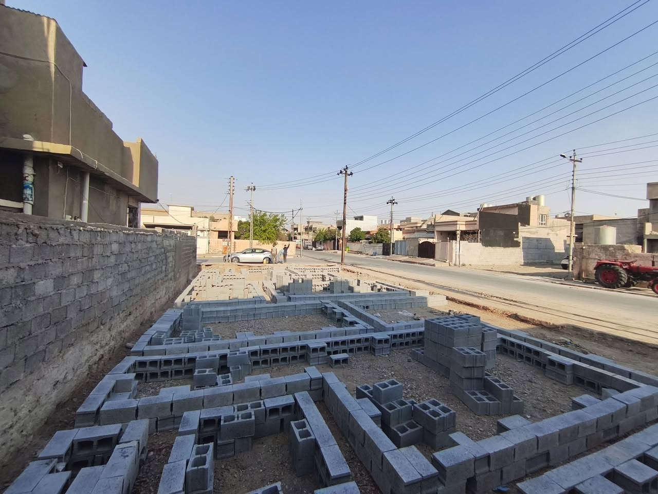 سلام عليكم كادر عمل اساس شريطي تصفيط بلوك وتسليح هندسي شغل درجه اولى وسعر مناسب 
***********
