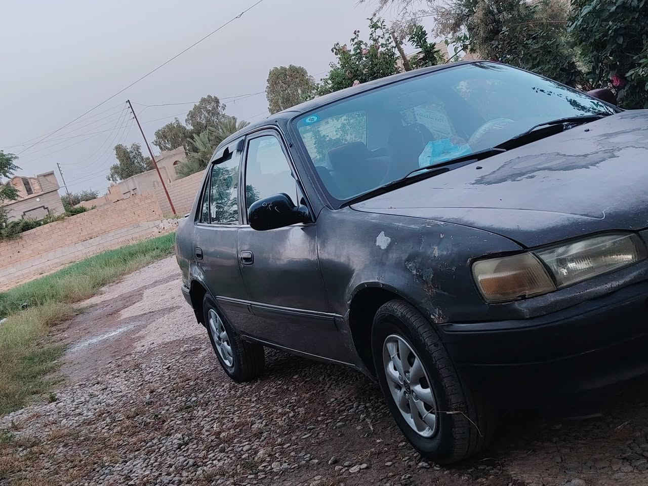 السلام عليكم
كورلا موديل 1996 للبيع
----------------
سنوية البارحة جددتها بأسمي لــسنة 2031
كشر شوف العين 
كير ومحرك(16) شرط 
تدفئة وتبريد بس يعوزة گلج كمبريسر شرط الغاز موجود
صدر امامي خلفي تاير وباتري جديد 
السعر 40 ورقة
رقمي :***********
