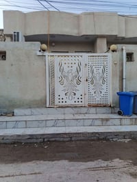 بيت100متر بناء 2023 العارضات بضهر كراج بغداد سعر110 وبيه مجال077090572...