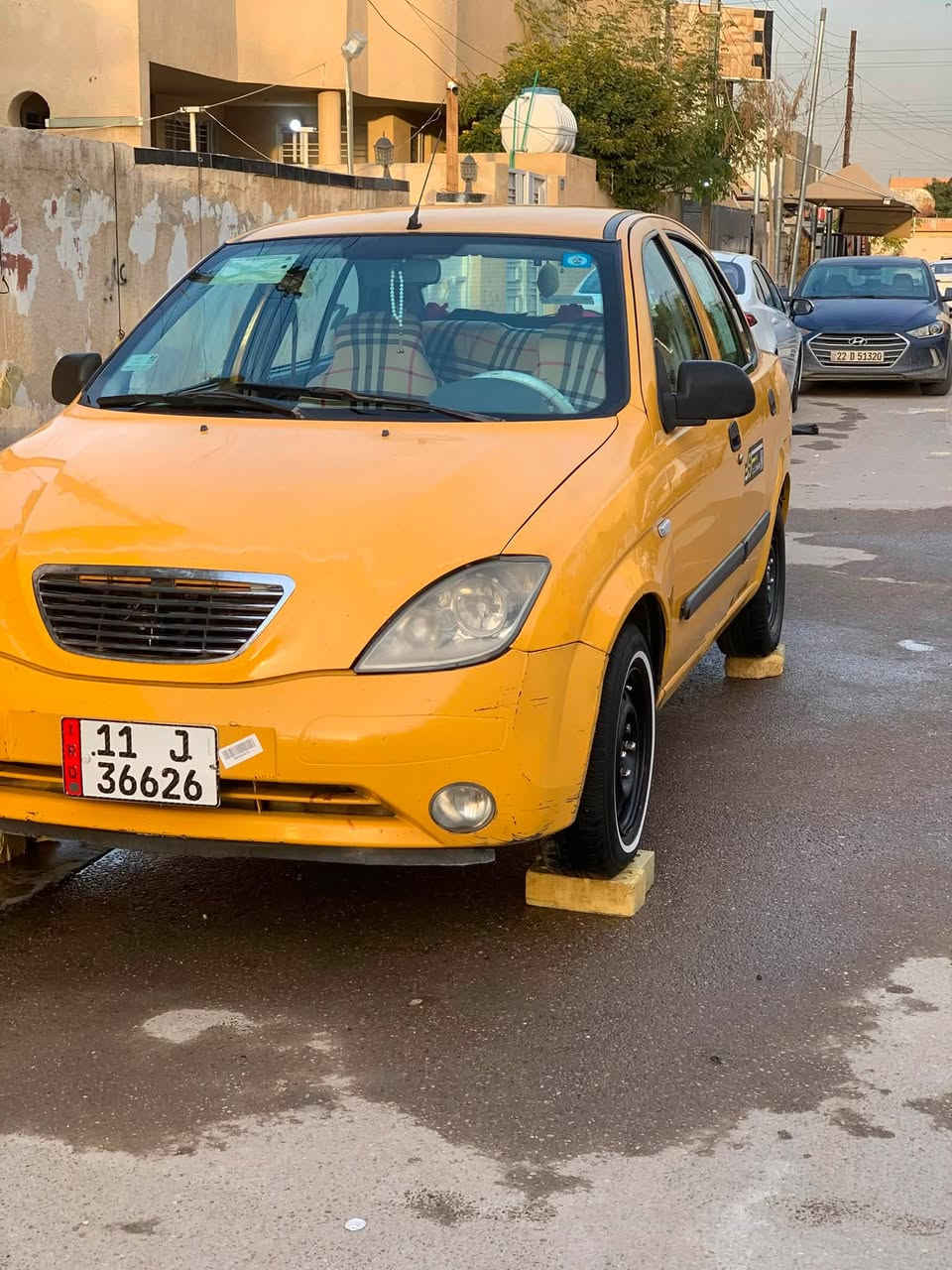 السلام وعليكم طيبة للبيع مديل2015 نضيفة مناقصها برغي مصفره هيئة وغرامات تبريد ثلج كلج جديد وعينه وصينية حساس كرنك وحساس صالنصة كلها جديد مناقصها اي شي السياره دبل مراوح حماوة ربع او بزايد فوك لربع بشوية مع التبريد مكفولة من صبغ وتبديل لايت شادلها زنون تخم تاير جديد السعر 39 وبيها مجال عنوان السياره بغداد حي العامل الهاتف***********
