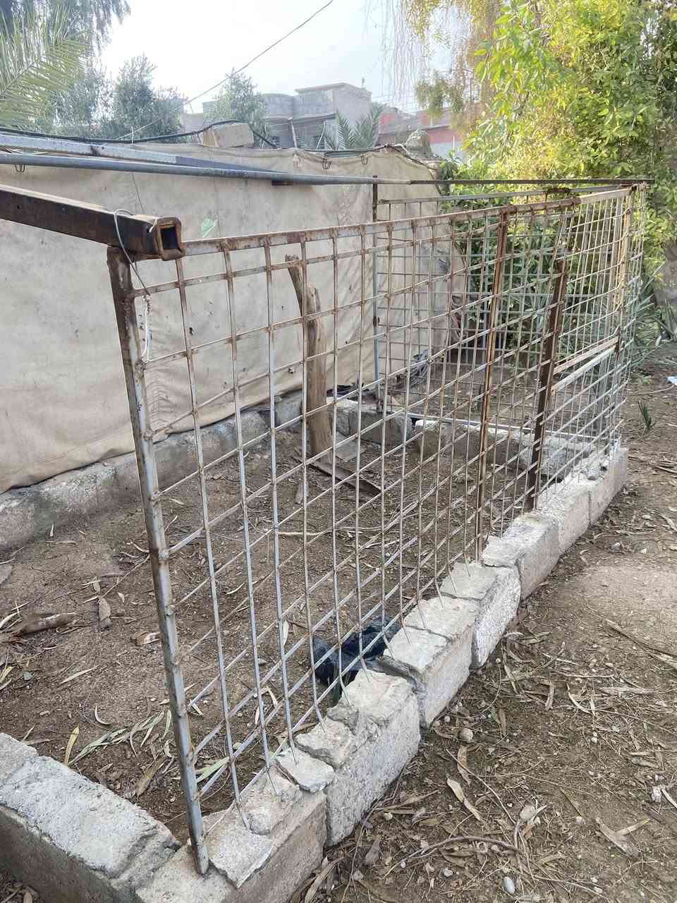 سيم نوعيته من هاذه القوي يطلع 16 متر
ارتفاع 180 سعر 80  مكان حي صدام *********** وعندي قفص ب 55مشبك رقم واحد
