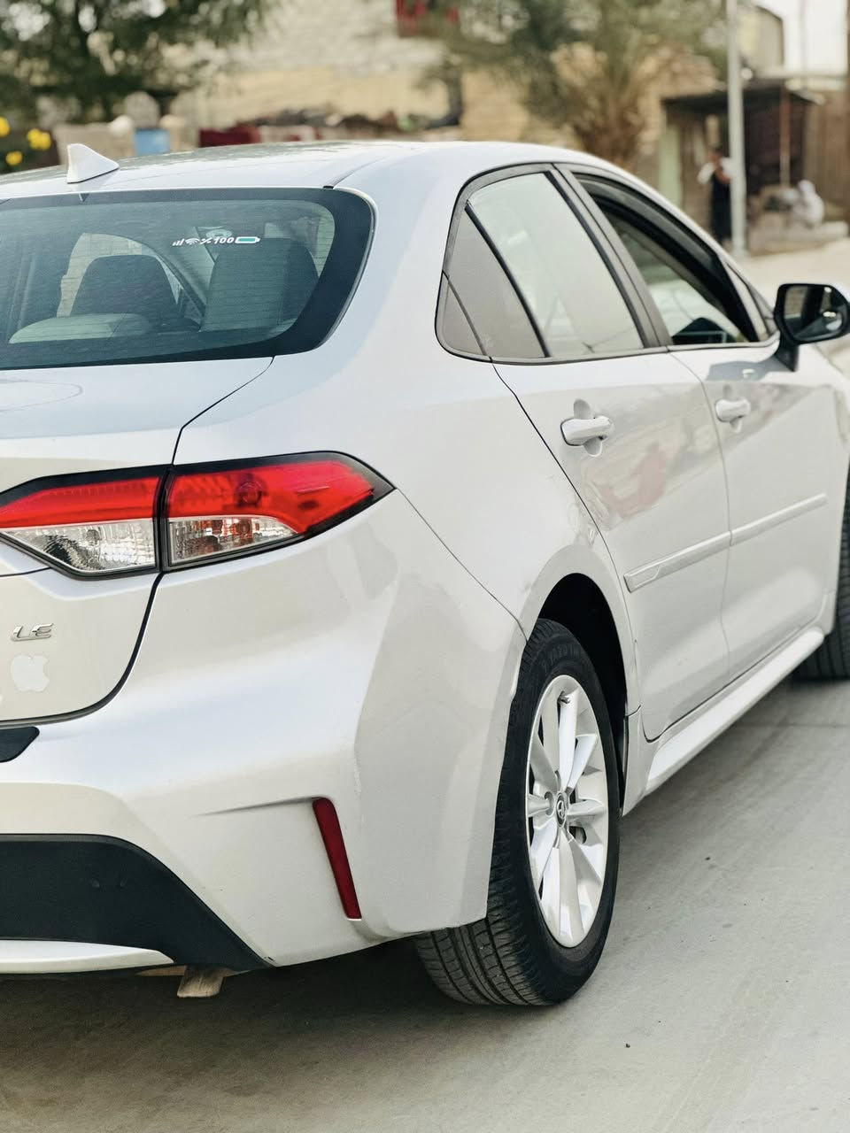 كورلا 21
LE محسن:،
داخل لونين 🤍🖤
رادار حساسات جانبيه
تحكم قيادة ذاتي حجر صالنصه 
سياره جاهزه من كلشي كلها ع البلادي 
ما بيها اي نقص والسياره بدون ولا قطعه كلين

ملاحضة للمراوس بكامري حديث هايبرد فقط داخل كركوك 
وتساب ***********
