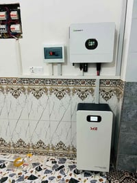 منظومة شمسية • بطارية ليثيوم • ألواح ٦٢٠ واط