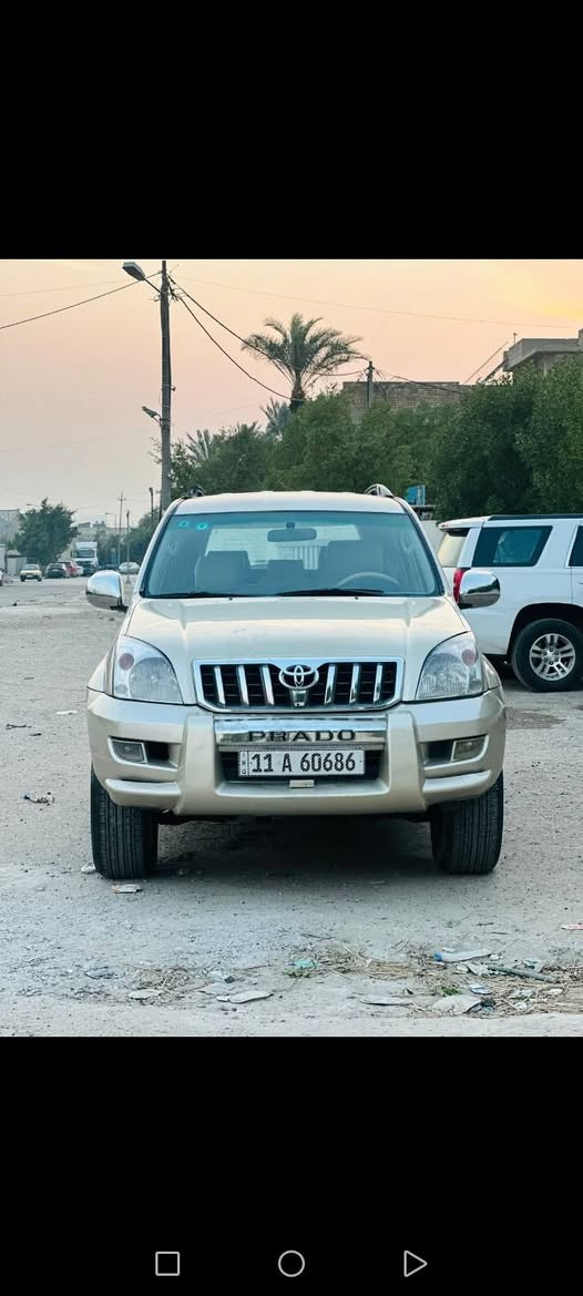 سلام عليكم
برادو ٢٠٠٦.. سياره جاهزه كير مكينه صدر.. تبريد.. ٦ سلندر.. باسمي.. سعرهه ١٣٠.
***********
