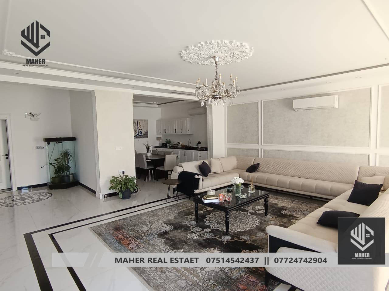 بيت حديث وبمواصفات عالية  
للبيع في اربيل منطقة 32 بارك
#تصميم و #اشراف و #تنفيذ
من قبل #شركة هندسية
▪️طابقين
▪️مقابل حديقة
🔹على شارعين 30 و 10 متر
▪️طابو صرف
▪️مباشر على السايدين الرئيسي
▪️بناء درجة اولى
▪️ديكورات ملكية
▪️كواليتي ممتاز
.....................
-المساحة 250 متر مربع 
- سيستم غاز
- ديكت تبريد
- نظام مكنسة كهربائية 
-سيستم كاميرات 
....................
#يتكون من:
🔹5 غرف نوم 3 سويت
🔹استقبال و 2 صالة 
🔹مطبخ حار وبارد
🔹6 صحيات
🔹2 حديقة & كراج
المنطقة متكاملة الخدمات
....................
للاطلاع على فيديو البيت والتصاميم وكافة التفاصيل الأخرى يرجى مراسلتنا.
.................... 
#السعر 500.000 دولار أمريكي 
50 دفتر قابل للتفاوض 
....................
للحجز والاستفسار:
 ***********
 ***********

