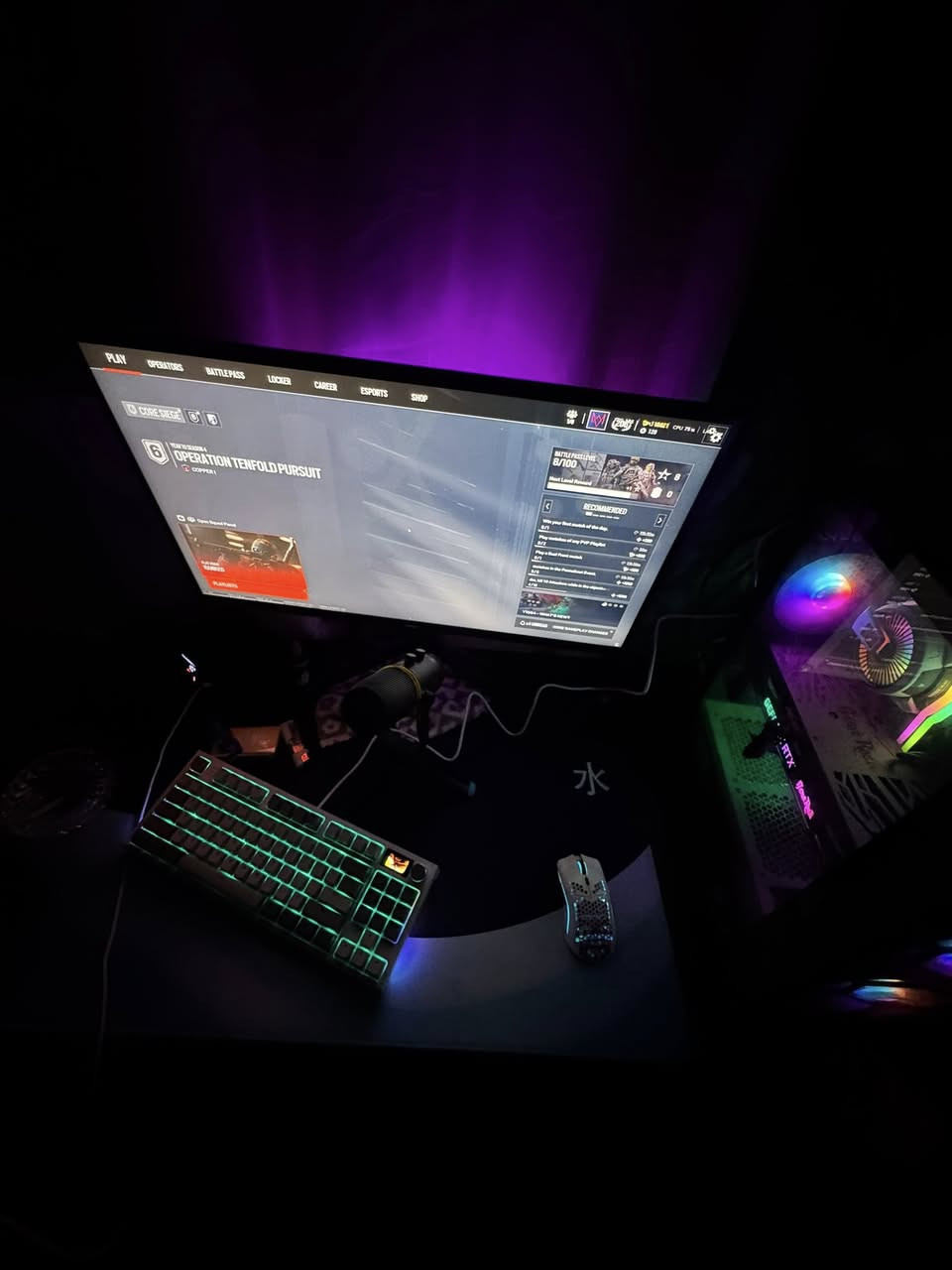 سيت اب كامل للبيع
3070ti games rock 

i5 12400f

750w

16gb ram 

شاشه فورتكس 2k 165hz 

بيهة ديد بكسل و داخله الضمان 

كيبورد اتاك شارك 

سناعات لوجتك ج برو 

ماوس كلوريس موديل o- 

ميز كيمنك و كرسي كيمنك شوي متعوب 

السعر ١٥٠٠ 

مليون ونص وقابل للتفاوض 

العنوان :الدوره حي الصحة 

***********
