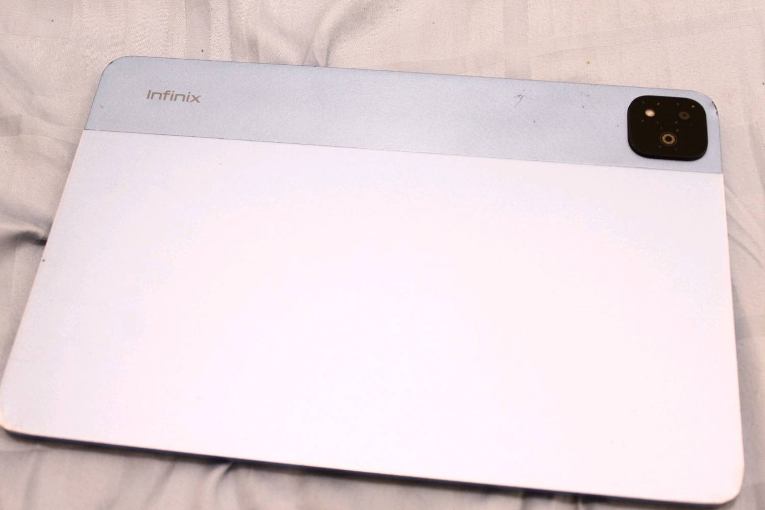 
شنو موديل الجهاز بالتحديد؟: 
infinx xpad 
كم مساحة التخزين الداخلية؟: 
128gb
وين موقعك للسحب أو التوصيل؟: 
بغداد-السعله
هل يحتوي الجهاز على شاحن وملحقات أخرى؟: 
شاحن فقط
هل يوجد ضمان للجهاز أو تم شراؤه مؤخراً؟: 
لا