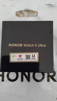 Honor watch 5 ultra ساعة هونر الجديدة واتش 5 الترا  الساعة غير مفتوحة ...