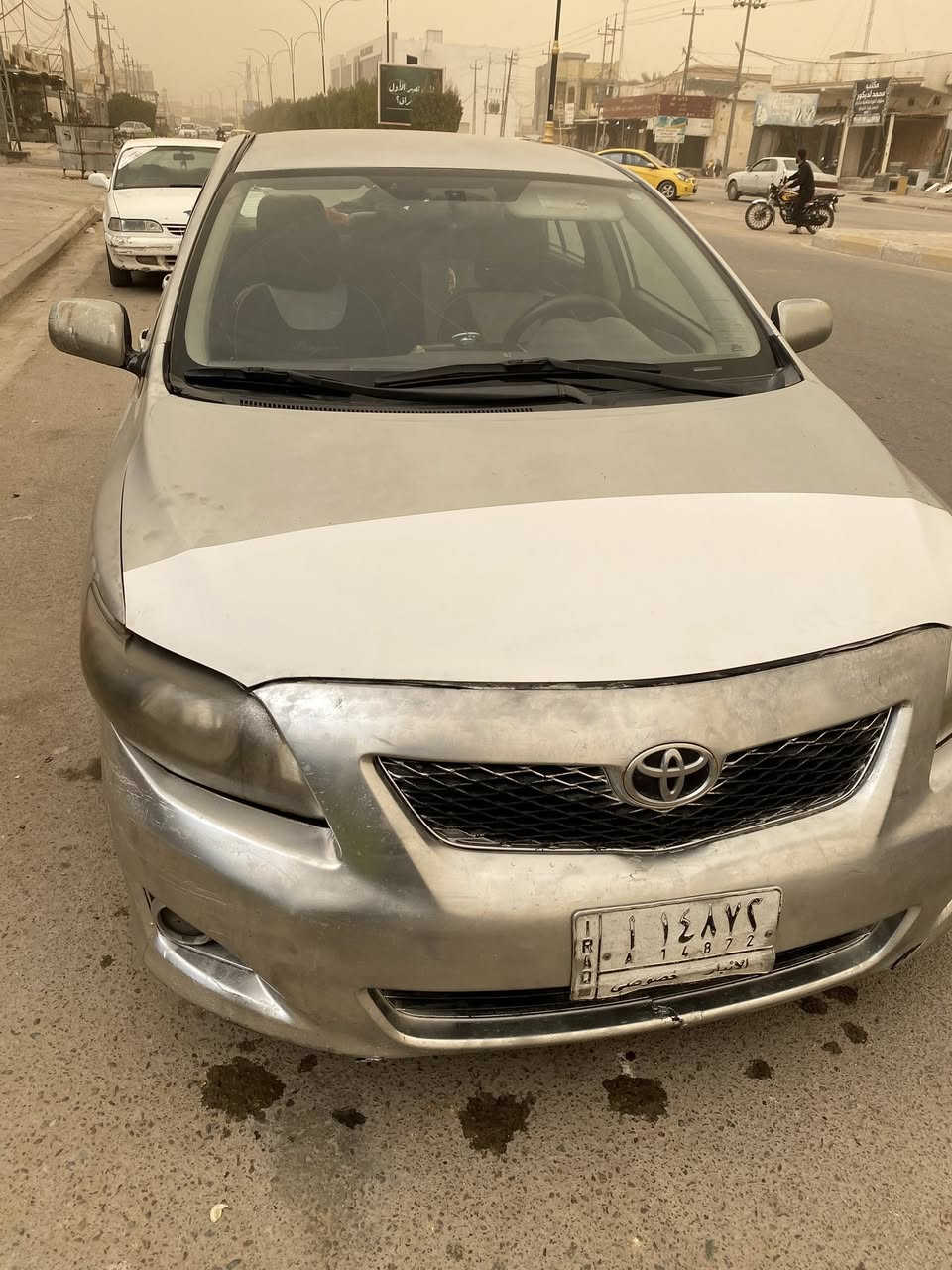 كورله 2009 أمريكي ضربه جنطه وارد باقي مكفوله من ضربه محرك تبريد جاهز كير بي تخير بل تنمير عنوان لأنبار فلوجه 
‏***********
