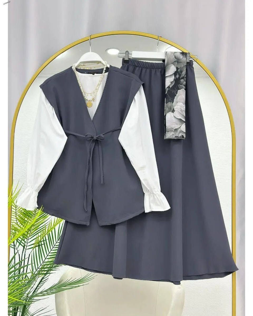 تألقي بإطلالة ناعمة وأنثوية مع هذا الطقم المميز 
ترند الموسم
#جملة_ومفرد 
طقم نسائي
متكون من 3 قطع 
تنوره + قميص +يلك 
قياسات من 38 الى 52 
نوع الخامه دابل 🇹🇷🇹🇷🇹🇷
🚕 يوجد خدمة توصيل لجميع محافظات العراق


**إذا كنت صاحب هذا الإعلان وتريد حذفه لأي سبب، رجاءا أرسل رسالة إلى الدعم الفني**