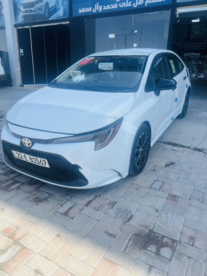 السلام عليكم
كورلا LE
امريكي 2022
مكينة كير 
تبريد حدادية
 كلة جديد 
رقم اربيل 
السنوية 2028
السيارة ضررهة بابين  ابيع صفحة السايق بدون لا كلبة 
السعر 115
العنوان واسط الصويرة 
للاستفسار الاتصال.  : ***********
