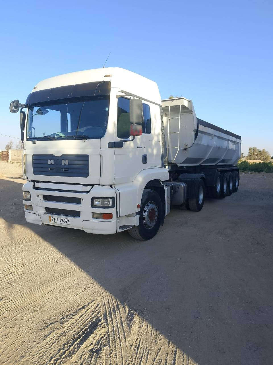 مان تيكا موديل 2004 مكينه 410 كير فيتيس نساف ثلاث محاور رقم سليمانيه سعر 260 بي مجال بصيط للتواصل *********** اتصال فقط مكان ديالى .
