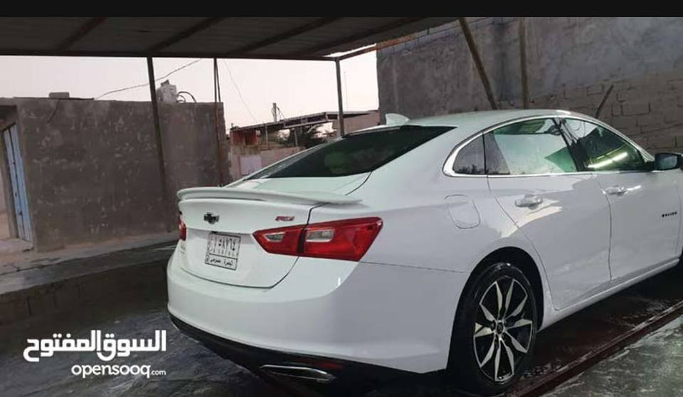 السلام عليكم… 
سيارة ماليبو RS 2020 معوقين باقي كم شهر وتتحول حرة  رياضي كزوزين  1500 تيربو ابيض ضربتها بنيد وجاملق كير محرك لوك كامرة دوارة تحكم عن بعد قفل عن بعد  شاشة كبيرة 8انج بلتوث حساسات مانع انزلاق قفل اوتماتيك تدفئة تبريد اعتناء بانزين محسن دهن محسن على ايدي رادار تفعيل اندرويد على الشاشة رزنة بالمشي لايت زنون وهواي مواصفات بيها العنوان بصرة ام قصر 
رقم ***********
السعر 125$ البصرة, العراق
