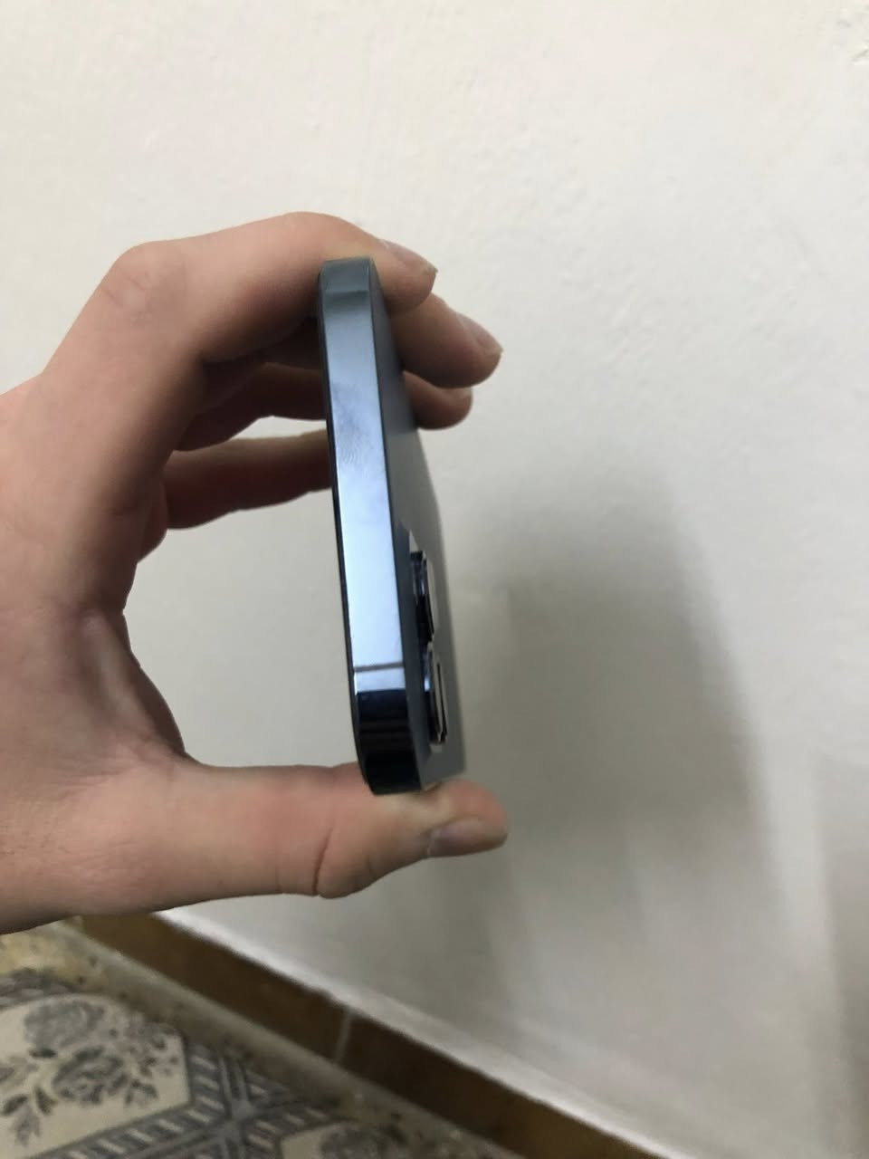 iPhone 12 Pro Max
الذاكرة:128كيكا
البطارية:80
النموذج M
 السعر 450 بي مجال 
الاتصال ع الرقم ***********/***********
sim cart فردي
