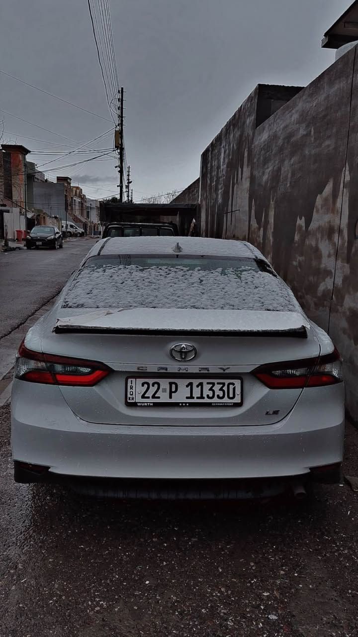 كامري مؤديل ٢٠٢٣ مواسفات امريكي

پيشو پشت كةپس يةك دركاي سايةقي سبوغ ارباك بةس شاني  
ناو سؤر  ٣٢ هةزار روشتوة

شوين هةولير  ژمارة موبايل 
*********** أربيل, العراق
