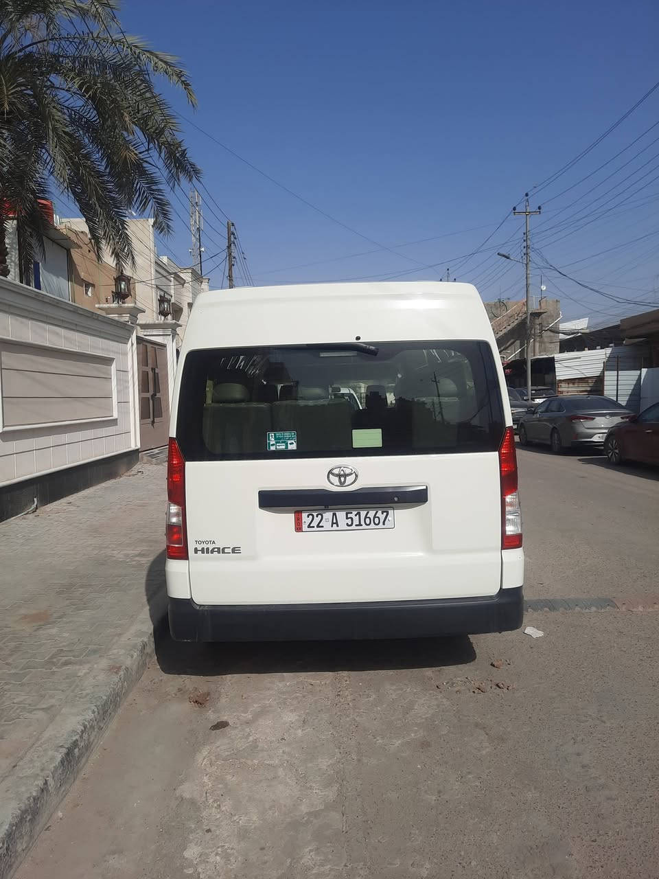 السلام عليكم هايس موديل ٢٥
ماشيه ٢٢٠٠٠الف مكفوله كفاله عامه
كير اوتوماتيك 
٤٦٥ بيه مجال 
***********
