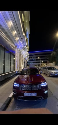 جيب كراند شيروكي 17 فول مواصفات 1/1 اوفار لاند  رقم بغداد الجديد بأسمي...