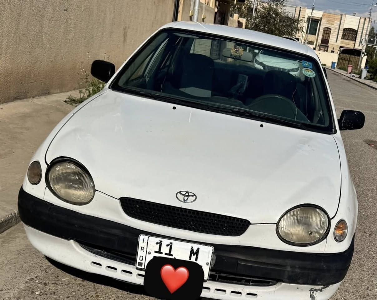 السلام عليكم … كورلا موديل 98 رقمها بغداد انكليزي سيارة بأسمي بيها اربع قطع صبغ اني ابيعلك حزام وبيها تنقيص دهن بالمحرك بس سيارة ترايها حلوه وناعمة 
سعرها 50 ورقة وبي مجال 
مكاني تكريت  ***********
