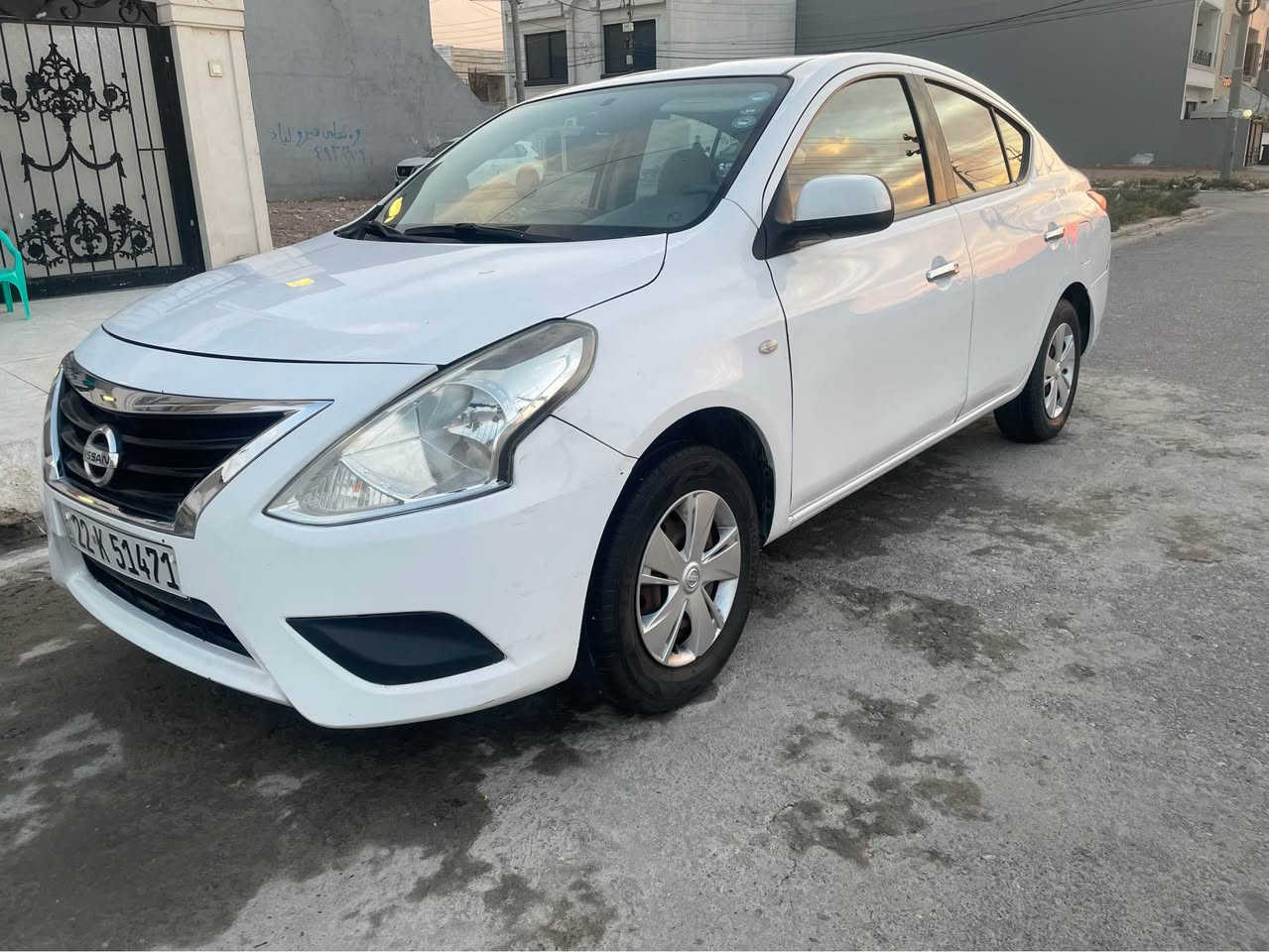 نيسان صني ٢٠٢٠ سپى بةفرى ٤ پارچةي بوياغة  جةمپيكي خةفيفي پشتي هةية 7–8 دنكة تةزرةى بچوكى هةية گير و مةكينة و  تةبريدي  بةشةرتة  بي مصرفة سعر٩٦وةرةقة  موبايل *********** أربيل, العراق
