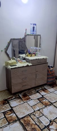غرفة دركة كنتور سلايت 7 قطع بس الجربايه بدون كشن  سعر 1,250 (078004838...