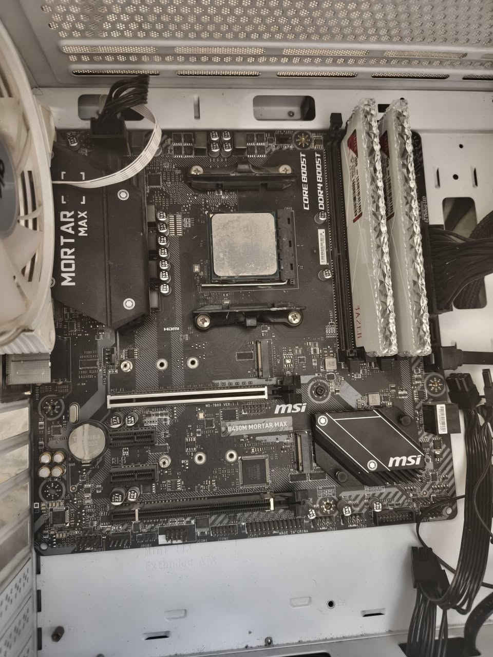 رامات jazer 16*2 تردد 3200mhz rgb كرستال🌈
225 الف✅
معالج r5 5500 
120 الف✅
مذربورد b450m  msi mortar  
110 الف✅
بور سبلاي fsp 700w ب
70 الف✅ 
وهارد بلاك ولف 512gb
60 الف✅
ومتوفر كيس ابيض وياه  4 مراوح 
45 الف✅


**إذا كنت صاحب هذا الإعلان وتريد حذفه لأي سبب، رجاءا أرسل رسالة إلى الدعم الفني**