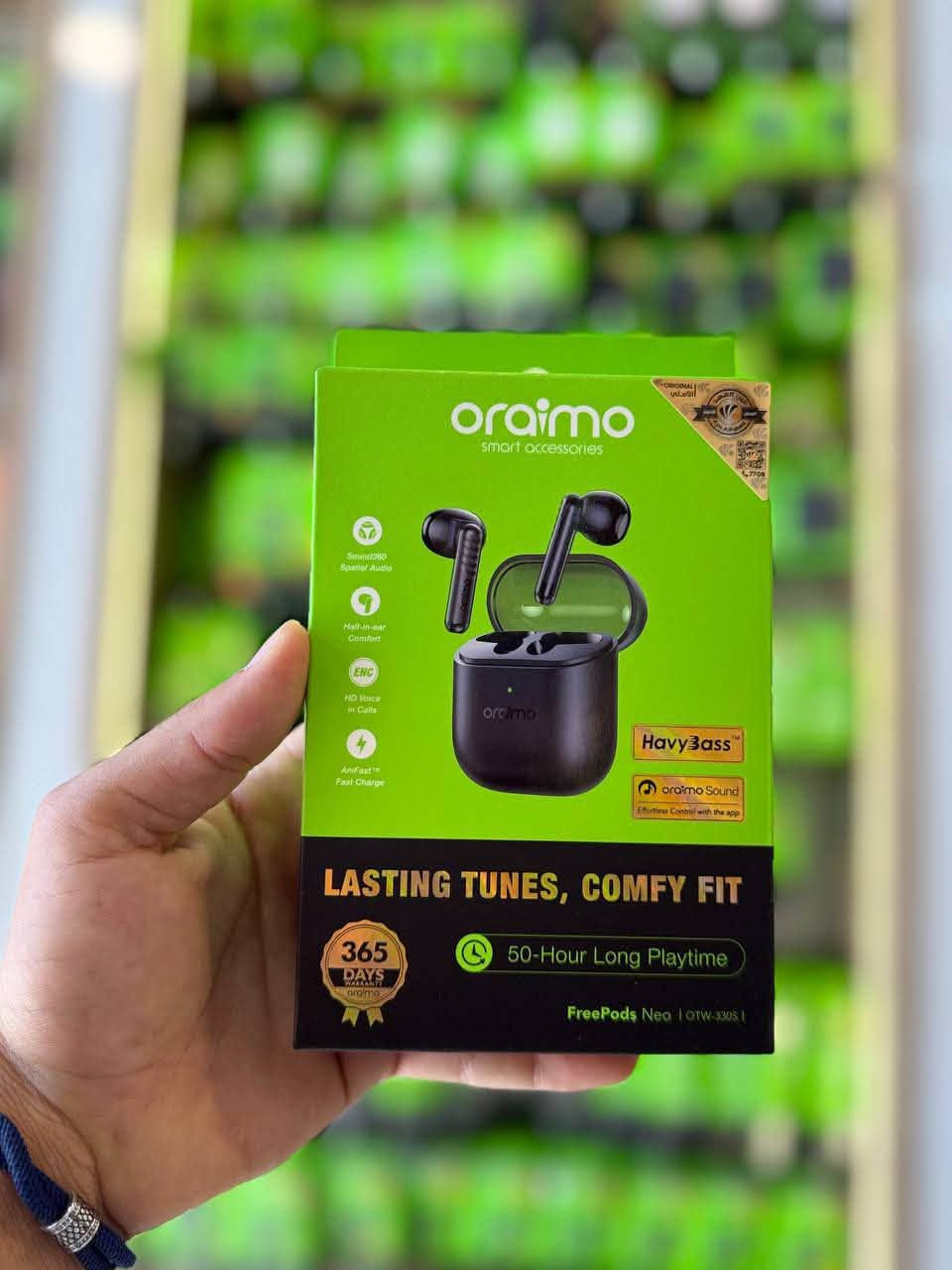 وصلت تشكيلة سماعات جديدة بمواصفات وأسعار تناسب الجميع! 🎧🔥

✅ AirPods Style
✅ RockRose Opera IV
✅ Havit TW931
✅ Oraimo FreePods

🎵 صوت نقي وجودة ممتازة
🔋 بطارية تدوم لساعات طويلة
📞 مكالمات واضحة
🚚 توصيل متوفر إلى كافة محافظات العراق

📍 متوفرة الآن لدى محمد فون
راسلنا لمعرفة الأسعار والحجز قبل نفاد الكمية. 💙


**إذا كنت صاحب هذا الإعلان وتريد حذفه لأي سبب، رجاءا أرسل رسالة إلى الدعم الفني**