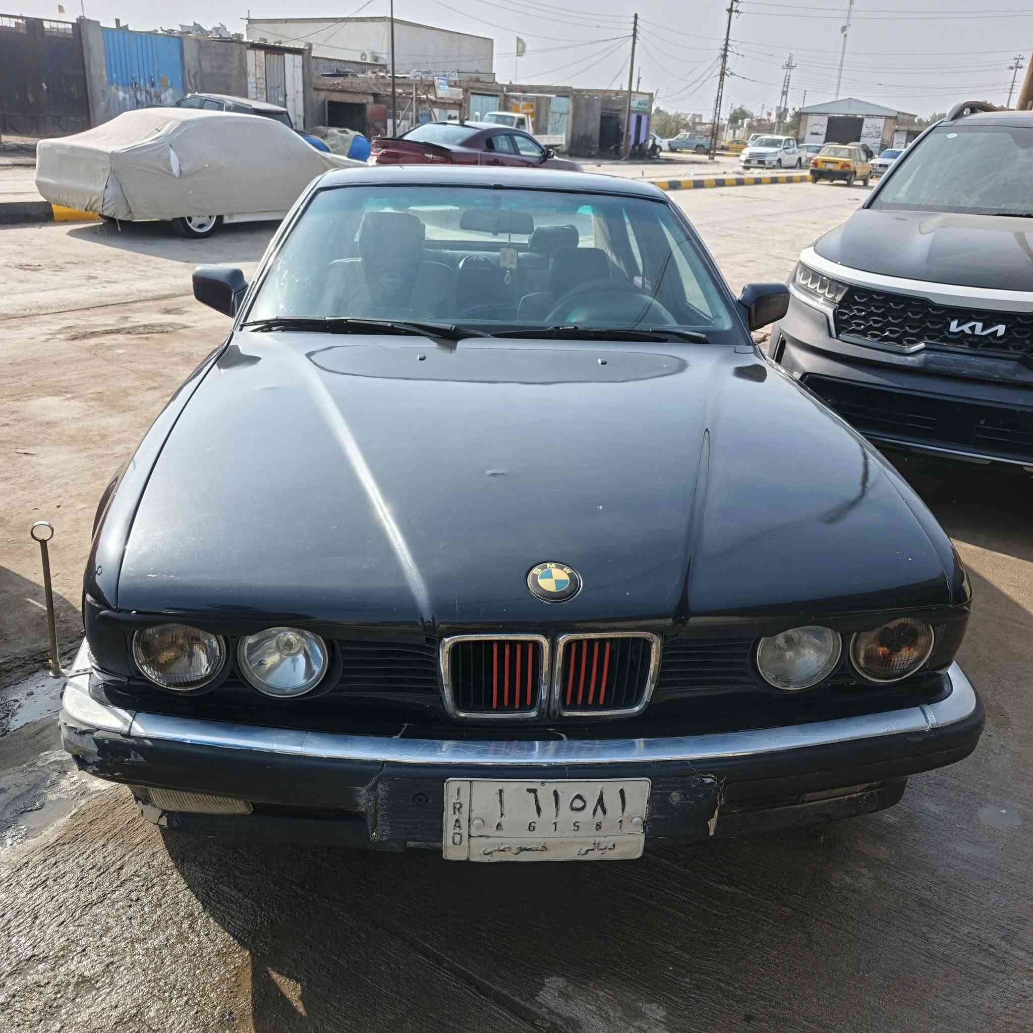 سلام عليكم بي ام ٧٣٥ مكينه بلاد كير عادي رقم ديالى مشروع وطني مداور ثاني يوم سعر ٣٣وبيها مجال ***********
