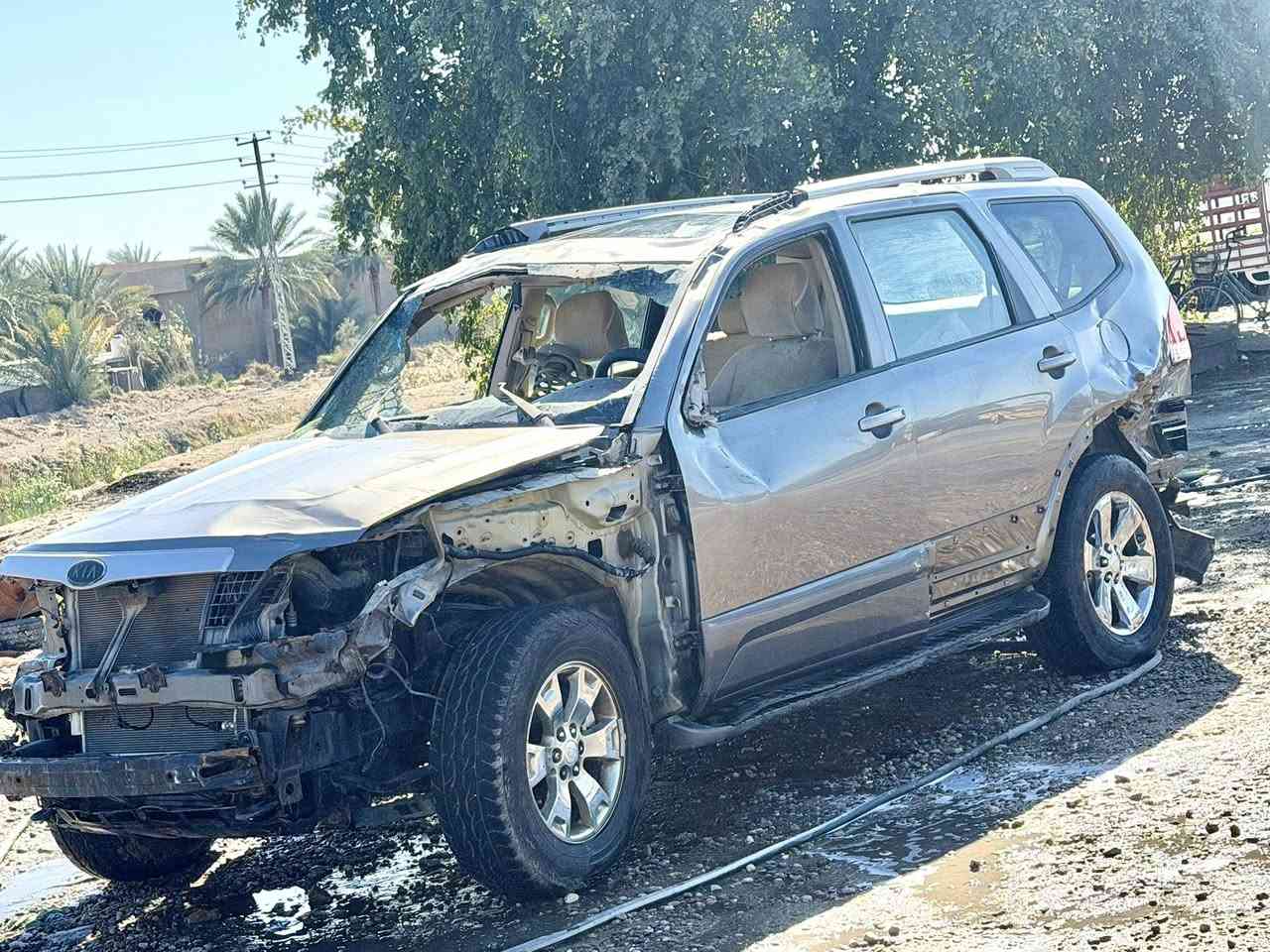 سلام عليكم للبيع كيا مهافي موديل 8  أمريكي فول موصفات GT سياره شغاله وتمشي كير مكينه بلكارتون سياره سابقا كفاله عامه ابيع ع حادثه السعر 60 وبيه مجال قليل مدور ثاني رقم بصره انكليزي وين متريد حوله رقمي *********** مكاني بابل مشروع المسيب
