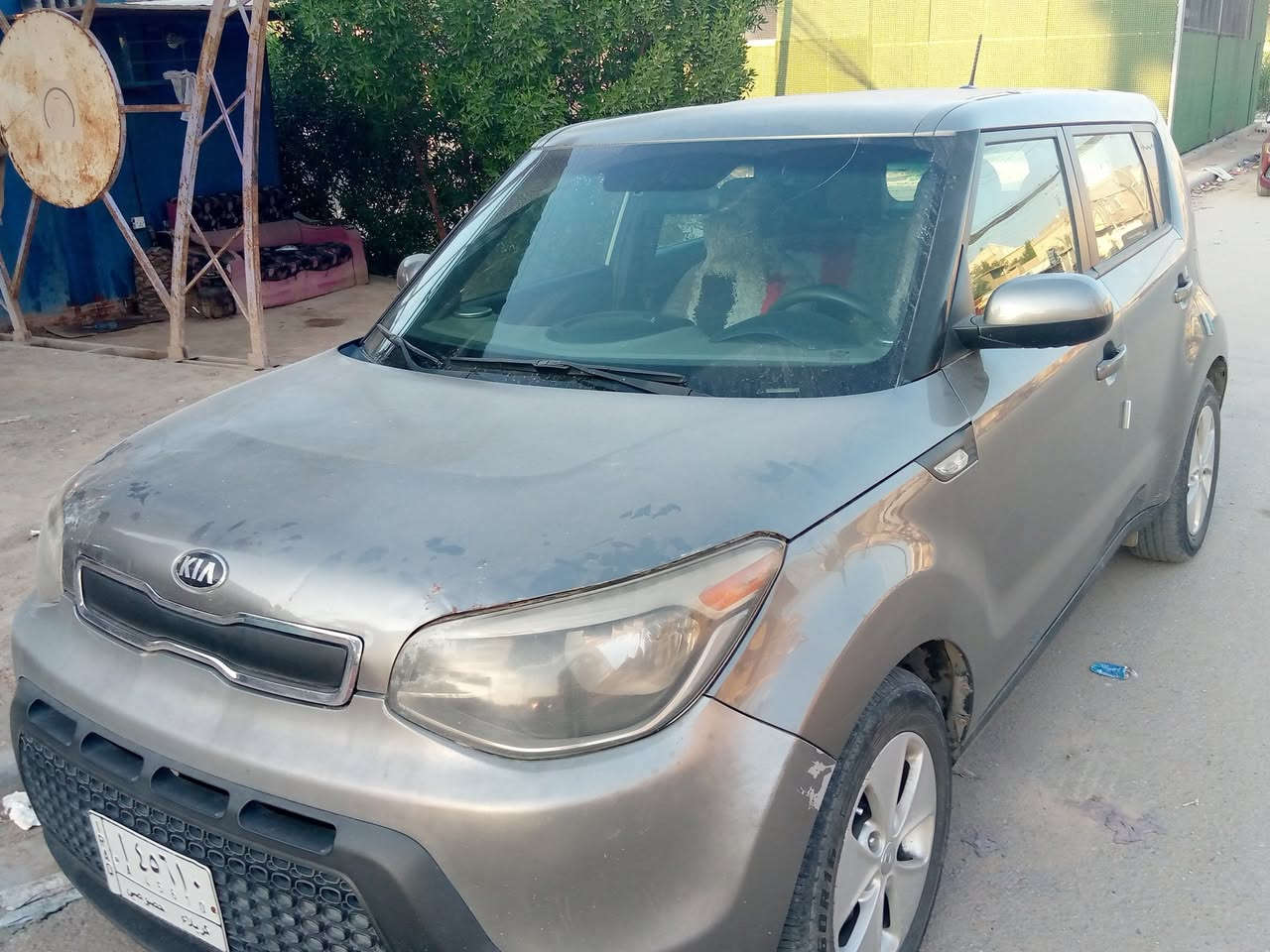 السلام عليكم سياره للبيع كيا صول موديل ٢٠١٤ رقم كربلاء بسمي***********
