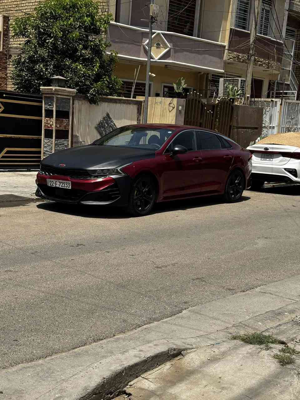 السلام عليكم للبيع 125$
K5 gtline 2021  فول مواصفات عدى البانوراما
محرك 1600تيربو مكينة كير كفالة رقم اربيل باسمي تحويل ثاني يوم الحادث موجود بالصور والسونار هم موجود بيها كص بالشاصي واللغد بيها قطع صبغ ابيع حزام
السعر 125$ 
مكاني بغداد العامرية 
***********
