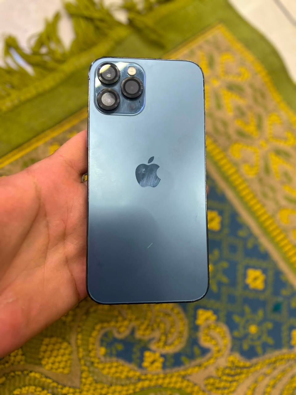 السلام عليكم أيفون 12برو ماكس ذ256 مبدل شاشه وبطاريه اصلي البطاريه 100‎%‎الجهاز نضيف كلش السعر 425بي مجال قليل الشراي يتصل أو وتساب ***********
