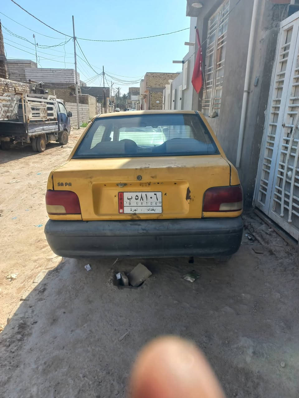 السلام عليكم سايبة موديل 2012 مكينة بيهه صوت كير جديد مكاني كوفه السعر 9 وبيهه مجال ***********
